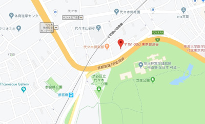 【地図】 | 代々木ホームガーデン