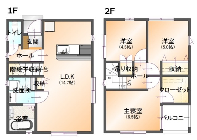 【間取り】 | 玉井５丁目ロータス