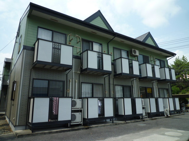 倉敷市三田のアパートの外観