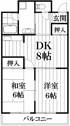 【間取り】 | 角部屋出窓有り