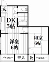【間取り】 | 和室→洋室に変更です