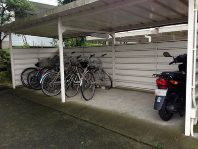 【その他共用部分】 | グリーンヒル鴨志田西団地６号棟 | 駐輪場・バイク置場