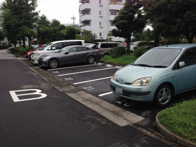 【駐車場】 | グリーンヒル鴨志田西団地６号棟