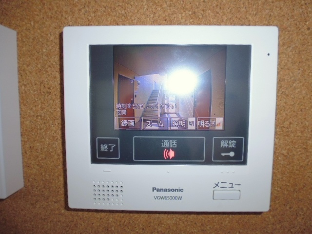 バトー一文字のセキュリティ|TVインターホン