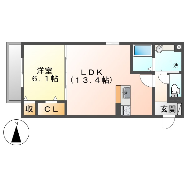 バトー一文字の間取り