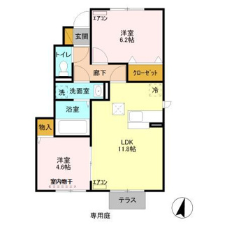 【間取り】 | カサヴェールⅡ