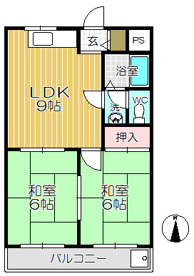 【間取り】 | 大生ハイツ