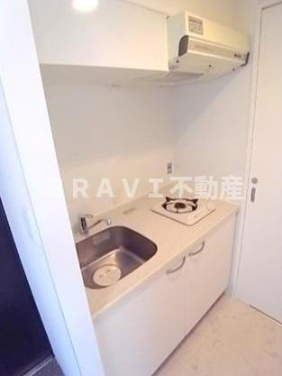 ドゥーエ谷町　BRAVI不動産のキッチン|【ドゥーエ谷町】きれいなキッチンです