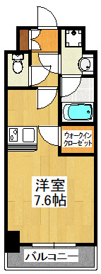 オーキッドレジデンス船橋本町の間取り