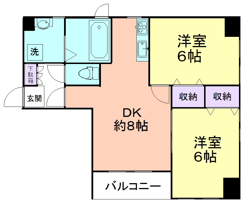 サンリット久米川の間取り