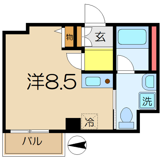【間取り】 | ウエストカミオ