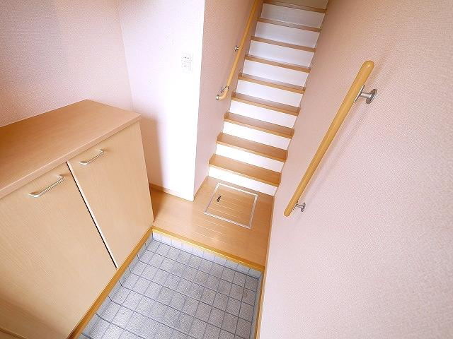 サニーサイドＧの玄関|ゆったりとした玄関です