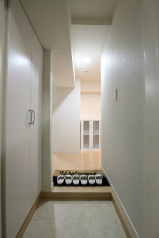 サンライズマンション久米川の玄関