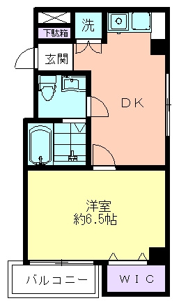 サンライズマンション久米川の間取り