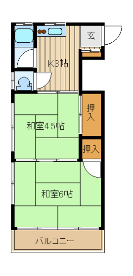 【間取り】 | 第二板橋荘