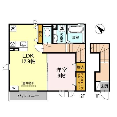 ユウハイツＧⅡの間取り