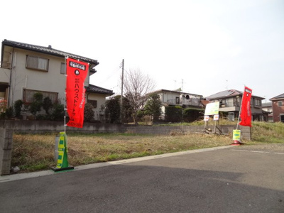 【前面道路含む現地写真】 | さいたま市緑区三室高台の、未公開売地