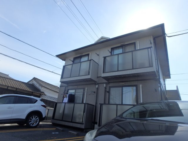 えとあタウンＡの外観|西中新田　えとあタウンＡ　1Ｋ　外観