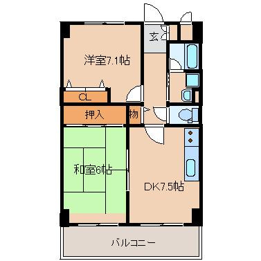 【間取り】 | ティアラ・サガン