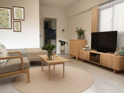 【居間・リビング】 | S-FORT四日市元町 | ※同建物同型別のお部屋　イメージ