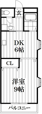【間取り】 | プチエトワール2番館