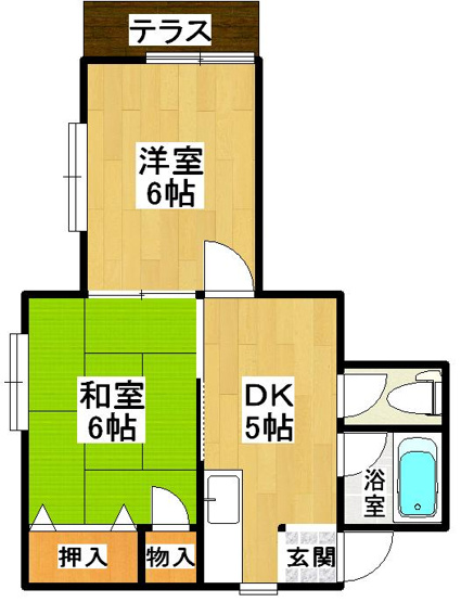 【間取り】 | 光明ハイツ