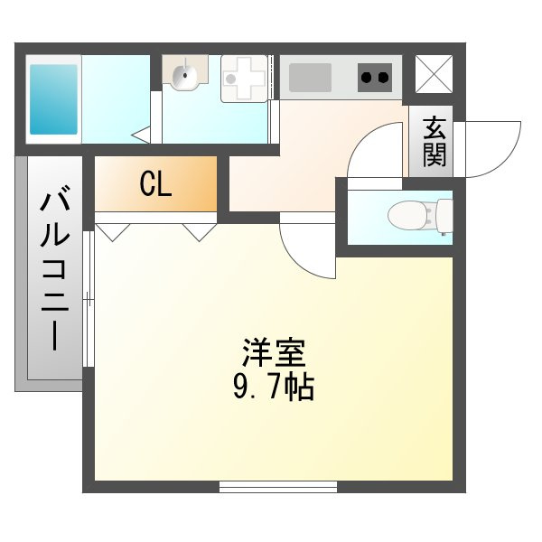 フジパレス姫島の間取り