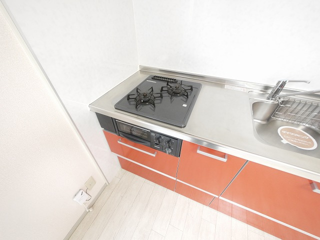 レジデンスボナール　Ⅰの設備|ガスコンロ