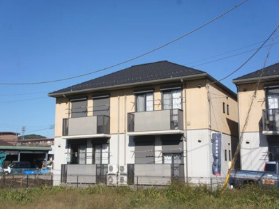 【外観】 | アマービリスB | オシャレな外観が特徴の賃貸住宅です♪