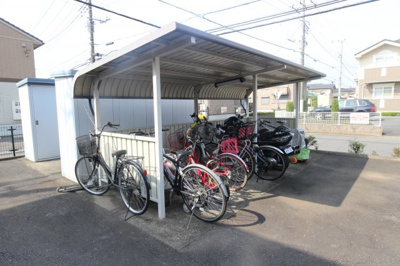 【その他共用部分】 | ムーン・コート　B | 駐輪場♪
