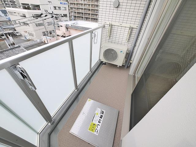 インフィニティのバルコニー|広々としたバルコニーです