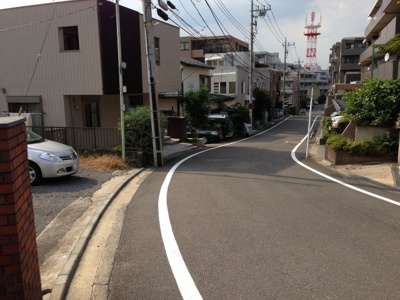 【周辺】 | グリーンシティー第２たまプラーザ | 前面道路