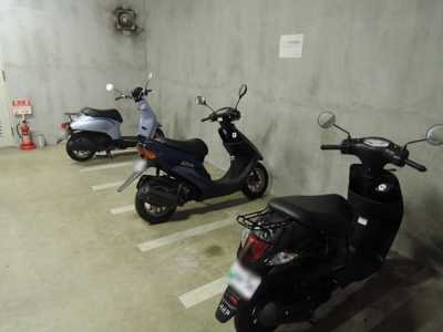 【その他共用部分】 | アシェール大通り公園 | バイク置場