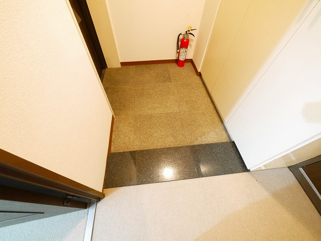 パーク・ノヴァあやめ池の玄関