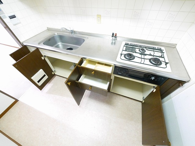 パーク・ノヴァあやめ池のキッチン