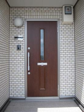 アルターナ英賀保の玄関
