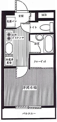 【間取り】 | メゾンＵ