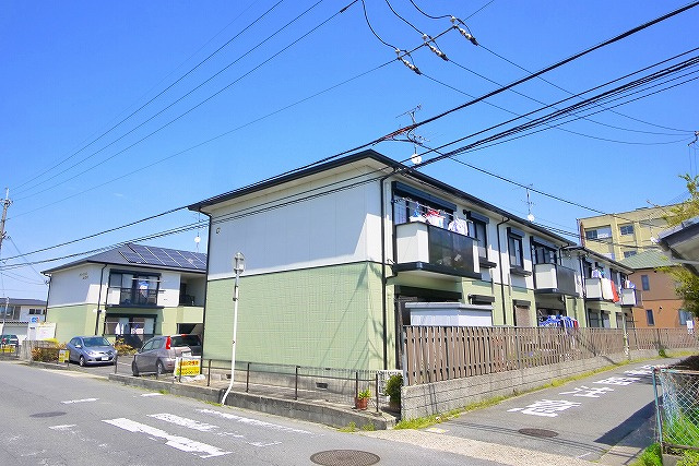 グリーンハウス山ノ口Cの外観|キレイな外観です。