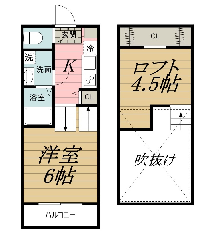グランステート千葉の間取り