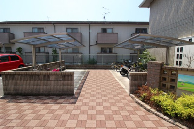 【その他共用部分】 | シャルマンカルチェ | ☆屋根付き駐輪場☆