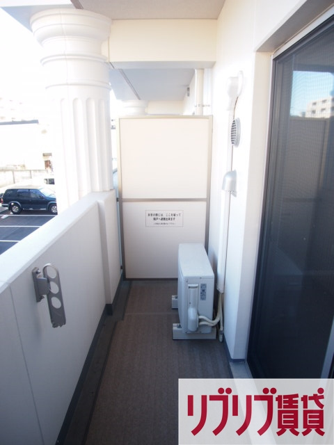 アーバンシャトー千葉のバルコニー