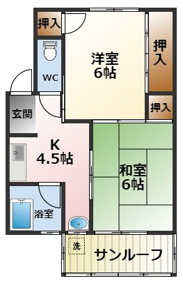 【間取り】 | 石橋荘