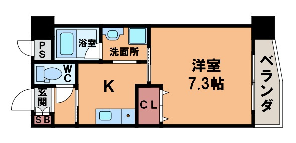 【間取り】 | ヴィラージュ田辺