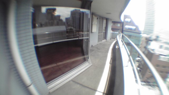 中央区日本橋箱崎町の賃貸マンションのその他|バルコニー