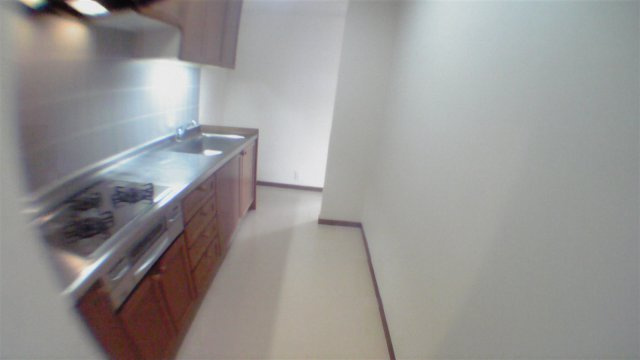 中央区日本橋箱崎町の賃貸マンションのキッチン