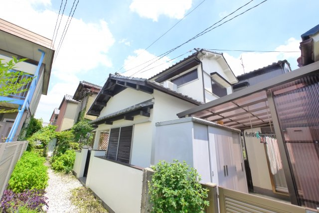 納院町貸家の外観|外観です