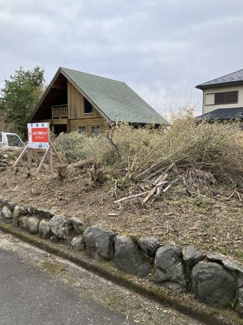【前面道路含む現地写真】 | 大津市南小松1594-62　土地