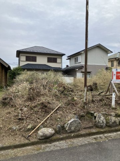 【前面道路含む現地写真】 | 大津市南小松1594-62　土地