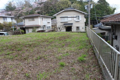 【外観】 | 大津市衣川2丁目5-19　売土地 | 敷地内南西から南側境界付近