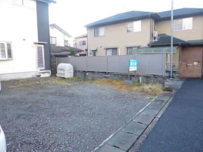 【前面道路含む現地写真】 | 大津市堅田1丁目 土地 | 道路とフラットに接道しています。